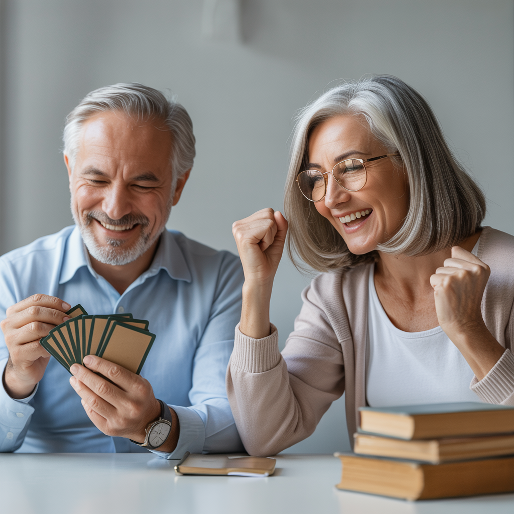Trivia games draw on general knowledge and build confidence